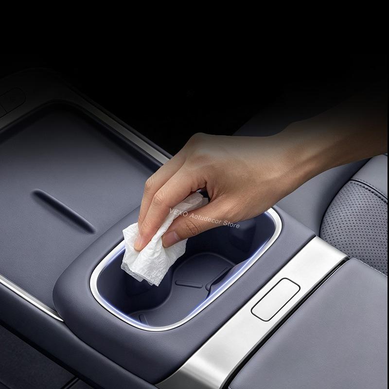 For MG MG4X 2026 Center Console Cup Holder Silicone Mat Anti-Slip Water Cup Holder Pad Interior Tidying Modification Accessories