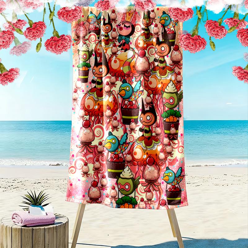 The Mythic Journey 2D Flat Print Beach Towel, Large Soft Quick Dry Towel for Beach Camping Swimming.MSTJ0918455