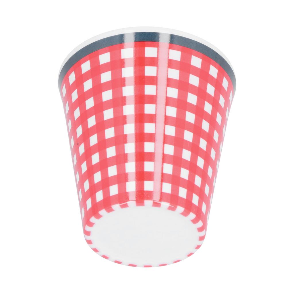 260ml Imitation Porcelain Water Cup Coffee Milk Cup Drinking Mug for Restaurant School Use