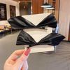 2pcs Hair Bows Velour Material Lightweight Portable Soft Hand Feeling Comfortable Wearing Barrette Hair Clips for