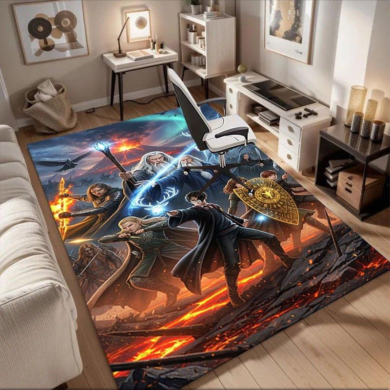 

Fantasy Heroes: Epic Adventure Poster Print Office Mat Home Decor Office Rugs LB154 60cm by 90cm