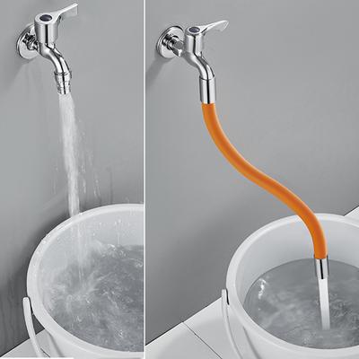 360° Rotation Faucet Extenders Bathroom Free Bending Faucet Splashproof Universal Extension Tube For Wash Basin Nozzle ZPG