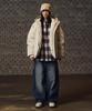 Filluminate Hiver Soir Hooded Padded Jacket - Beige