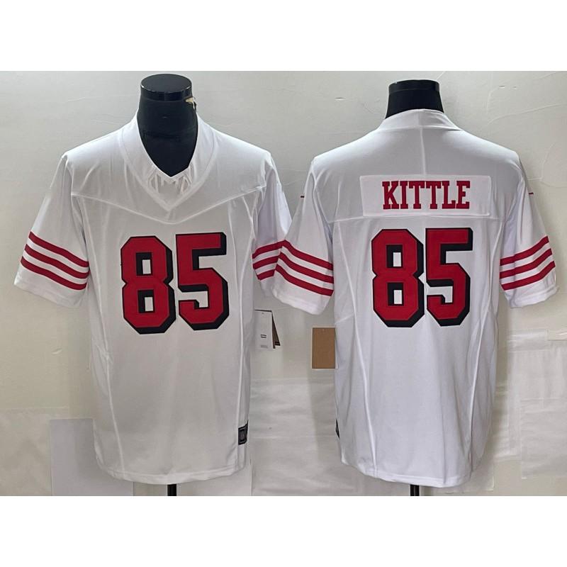 Mens Retro American Football Jersey 49ers 85 97 Bosa 23 13 Purdy Sports Shirt