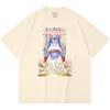 T-shirt Heavy Metal 100% Cotone 230 Gsm Stampa Band Rock Musica Popolare Unisex T-shirt Pesante in Cotone
