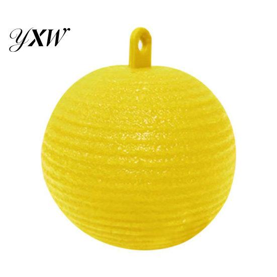 Outdoor Use Flyball 10 Pack Strong Adhesive Rainproof Sunproof Catch Fly Trap Insects Easily Fungus Gnats Fruit Traps Control Solution