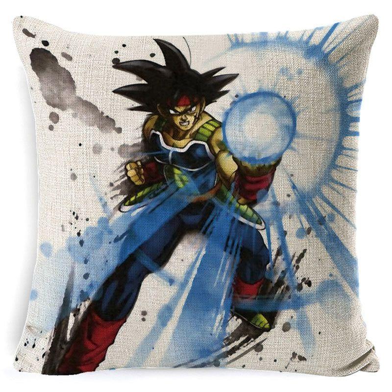 Premium Cotton Linen Dragon Ball Pillow Case Cartoon Square Cushion Cover For Cozy Homes