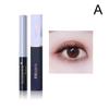 Wasserdichte Mascara Schwarzbraun Geschwungene Wimpern Mascara Kleine Schnelltrocknende Bürste Und Für Anfänger F7M4