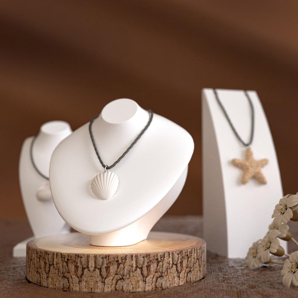 Silicone Jewelry Mould for Crafting Necklace Pendant Display Stand Aromatherapys Decoration Minimalist Designs