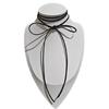 Versatile Choker Necklace with Elegant Bowknot Must Have Fashion Jewelry Accessory for Styles Fashion Individuals