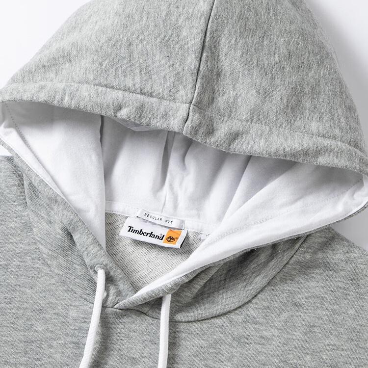 Timberland Fashion Casual Comfortable Loose Breathable Pullover Hoodie Men Hoodies Gray A6AZ4-052