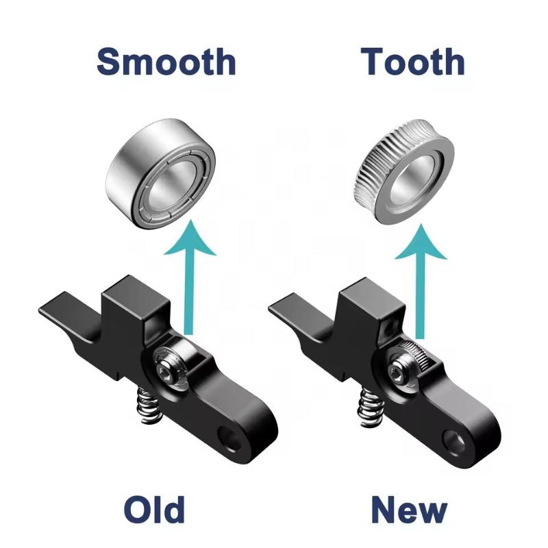Pro Artillery Genius Sidewinder X1 X2 Hornet Titan Aero Extruder Napínací rameno Ozubené kolo Nové Vylepšené 1,75mm Kovové Extruderové Ozubené kolo