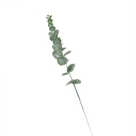 5Pcs/Set Green Artificial Eucalyptus Leaf Plant Vine Garden Balcony Home Decor