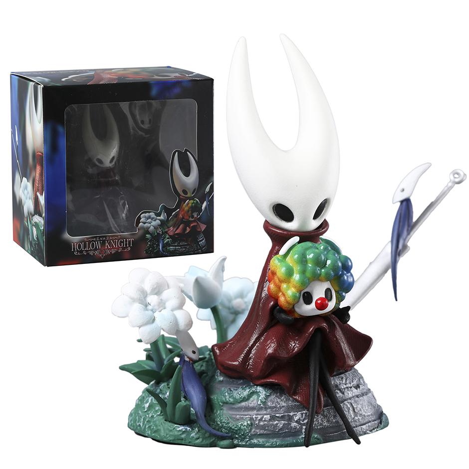 2025 10cm Spiel Hollow Knight Anime Figur Hollow Knight PVC Action Figur Sammlermodell Weihnachtsgeschenke Halloween