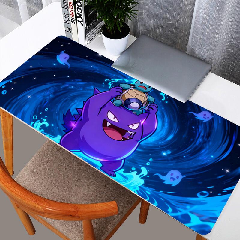 Mouse Pad Gamer PC Gengar Computer Large X XXL Desk Mat Keyboard Durable Anime Gaming Accessories Mousepad Carpet