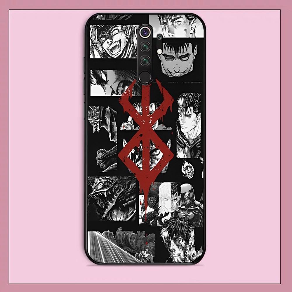 Berserk Phone Case For Redmi Note 4 X 5 A 6 7 8 T 9 9S 10 11 11S 11Epro Poco M3 pro