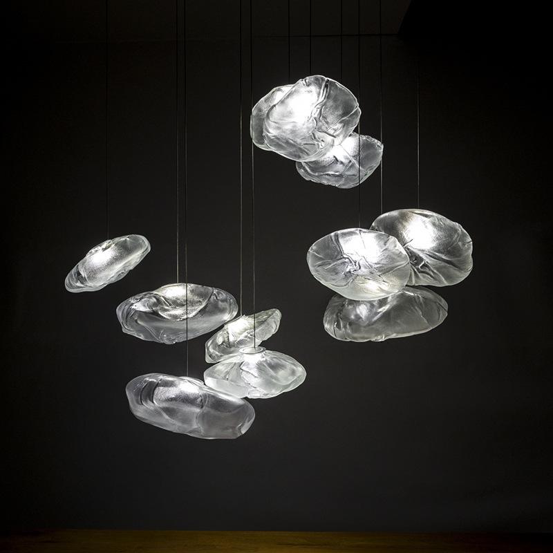 Nordic Irregular Cloud Pendant Lights for Restaurants, Bars, Coffee Shops & Exhibition Halls