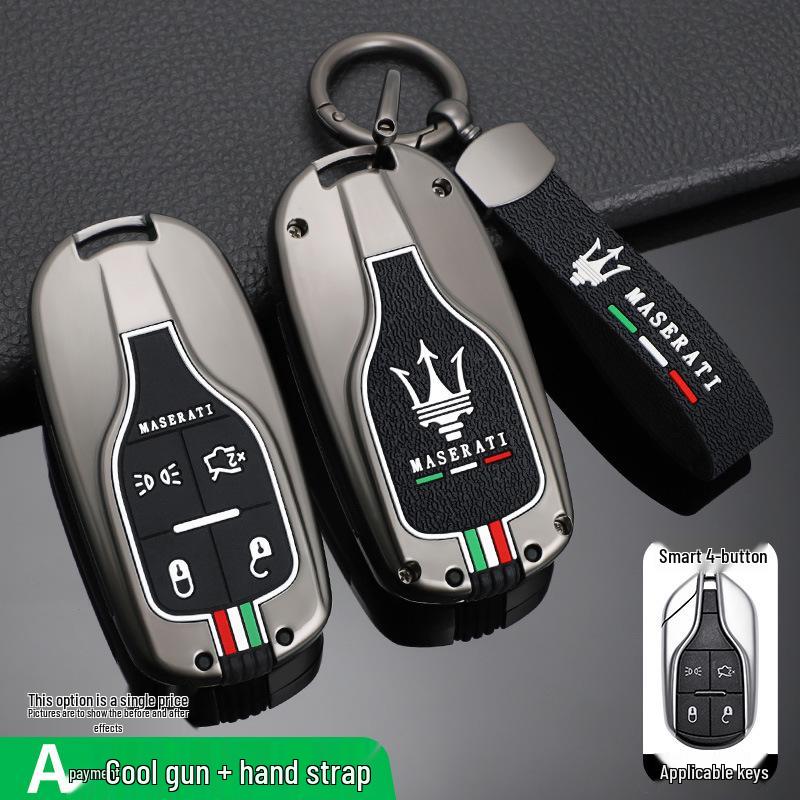 Maserati Levante Ghibli Key Case - Protective Shell for Modified Models