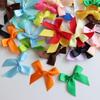 In Stock 1.5CM Wide Hand-Tied Ribbon Bow for Gift Box Decoration