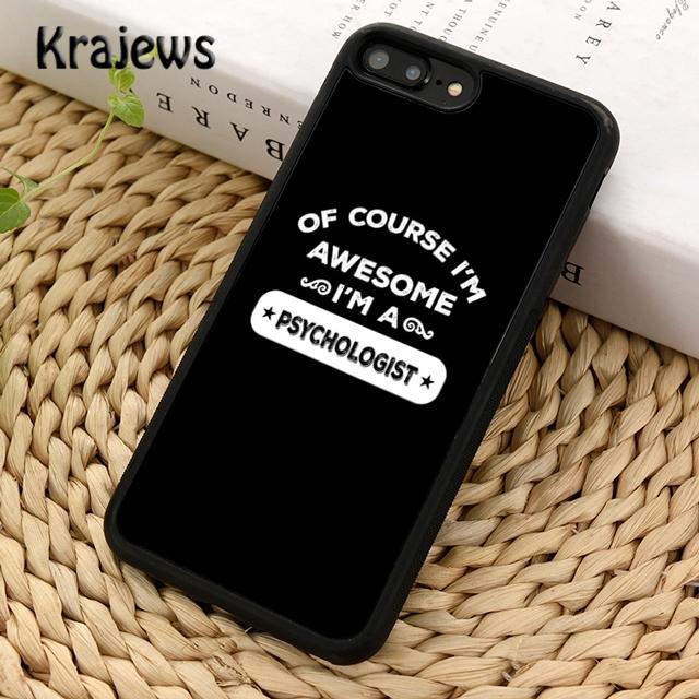 

Чехол для телефона Krajews «Психолог Профессия Психология» для iPhone 14 5 6s 7 8 plus X XR XS 11 12 13 pro max Samsung S21 S22 ultra Samsung S22ultra