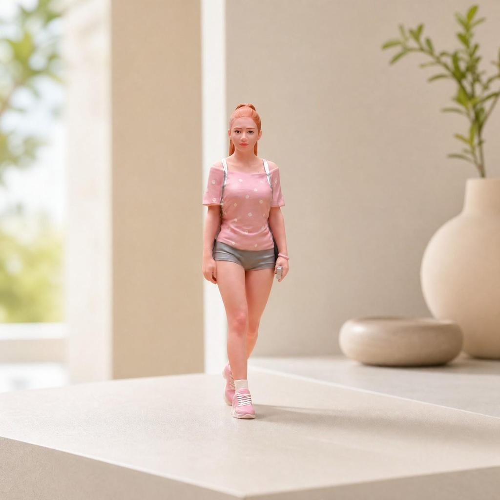 1/18 Scale Miniature Figurine Realistic Decorative Model Collectible