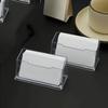 Transparent Layer Business Card Storage Box,Business Card Case,Used To Store Business Card  for Various Exhibition Front Desks