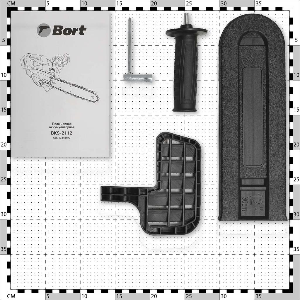Battery chain saw BORT BKS-2112