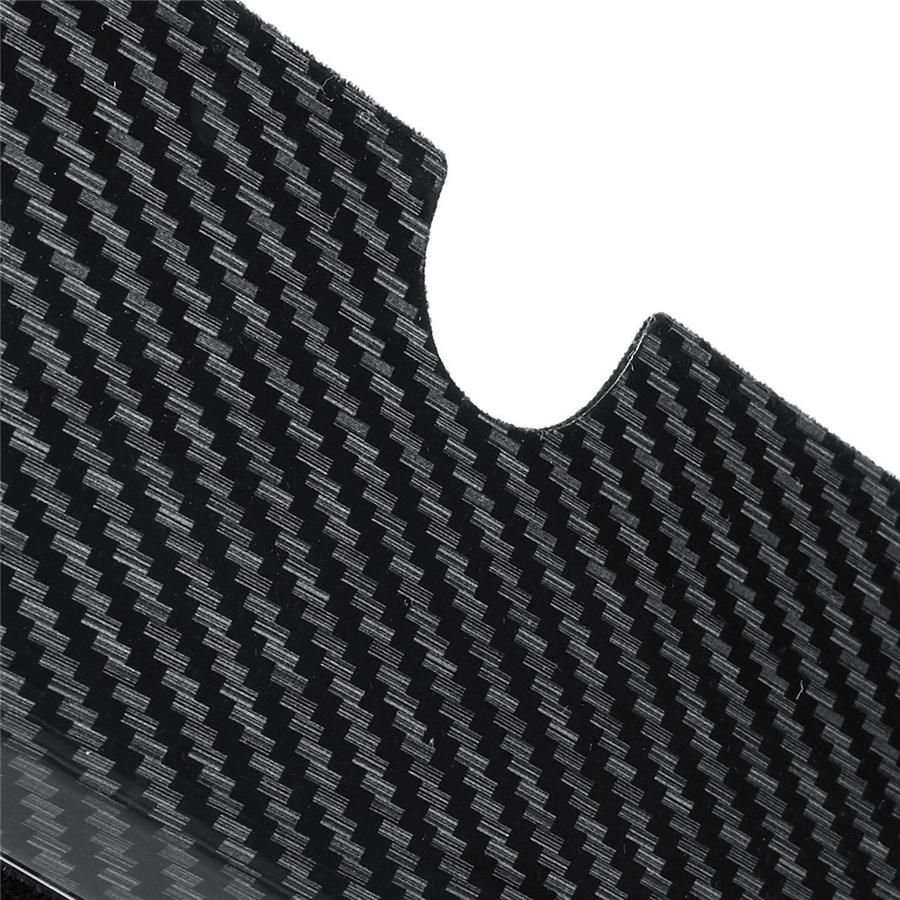 Carbon Fiber Look Center Console Storage Box Organizer Drawer Tray Fit For Tesla Model X/S