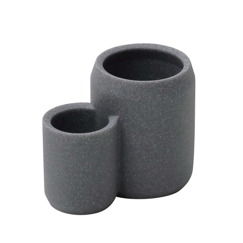 ideaco COMBO compact Tool Stand for Small Item Storage, Stone Sand Gray