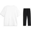Li-Ning Comfortable Breathable Sweat-Wicking Skin-Friendly Simple Versatile Casual Sports Suit Men suit AHSVD61-1+AKLU881-1