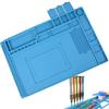 45 *30cm Watch Repair Work Pad Soldering Station Heat Resistant Pad Watch Repair Non-slip Silicone Mat For Watchmaker Tool