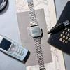Casio Unisex A168WEM-7VT Silver Digital Watch Stainless Steel Band Water Resistant