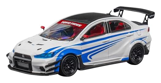 

CM MODEL 1/64 Mitsubishi Lancer Evolution X Varis Білий Готовий продукт