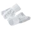 Fashionable White Ruffles Pleated Fake Sleeves Detachable Cuffs Chiffon Fake Cuffs Clothing Decoration Korean Arm Warmers