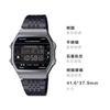 Casio Su Geçirmez Yaşam Tarzı Kuvars Çelik Kayış Erkek ve Kadın Aynı Stil Siyah Kadran ABL-100WEPC-1BJR