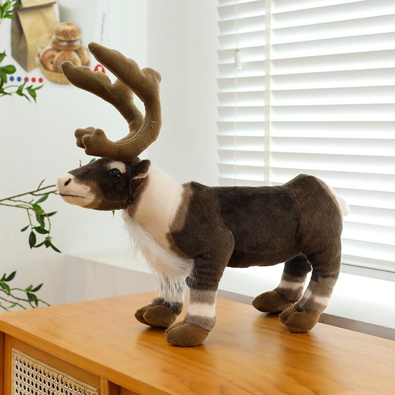Cross-Border Plush Toy: Zebra & Reindeer - Forest Friends Series