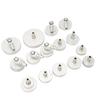 15Pcs Master Cylinder Adapter Set Leakproof Brake Fluid Bleeder Adapter Universal for Automobiles