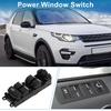 Power Window Switch Front Left Driver Side Window Control Switch for Land Rover Discovery Sport 2015-2018 Black