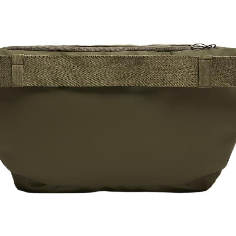 Nike ELEMENTAL Fabric Fanny Pack Regular Unisex Olive Green/Light Silver Casual DO7956-222