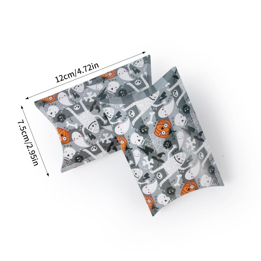 Halloween Cartoon Candy Pillow Box With Creative Packaging For Party Decor