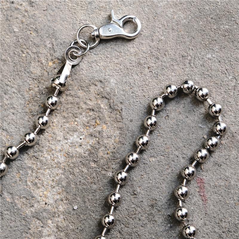 New Trendy Men's Beaded Pant Chain - Simple Retro Style Accessory