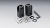Kijima Bike Parts Step Up Halterung 35mm Offset links und rechts Set Stahl schwarz Finish YAMAHA BOLT/R-Spec('14-) 213-1881