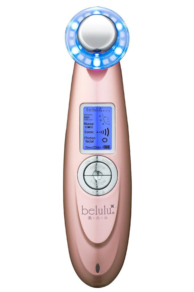 Ultrasonic Facial Beauty Device Belulu Classy Ion Pore Dirt Made In Japan Belulu Classy (Apricot Pink) Introduction/Derivation