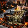 Fantasy Man Portrait Pattern Blanket, Cozy Blanket for All-Season Comfort on Sofas, Beds, Office, Car, Camping and Travel