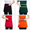 Taller Waiter Kitchen Apron With Pockets Restaurant Apron Fashion Waterproof Apron  Restaurant Use
