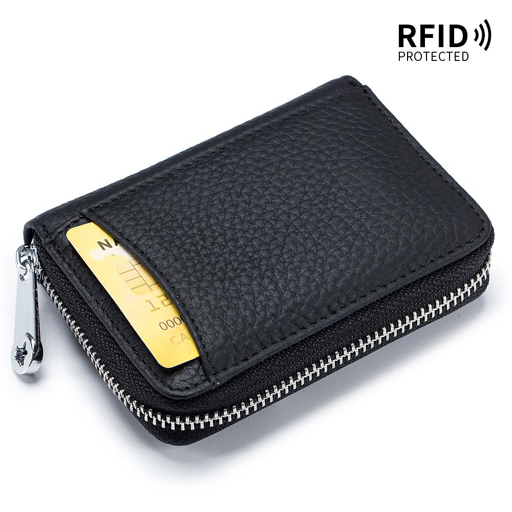 New Change Bag Rfid Anti-theft Brush Women's Zipper Coin Bag Simple Storage Bag