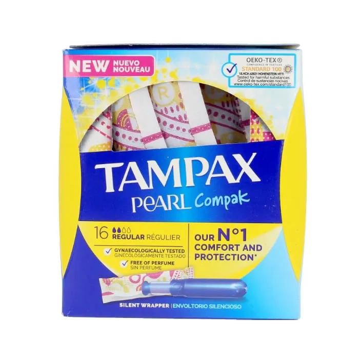 Регулярный буфер Tampax Pearl 18 единиц