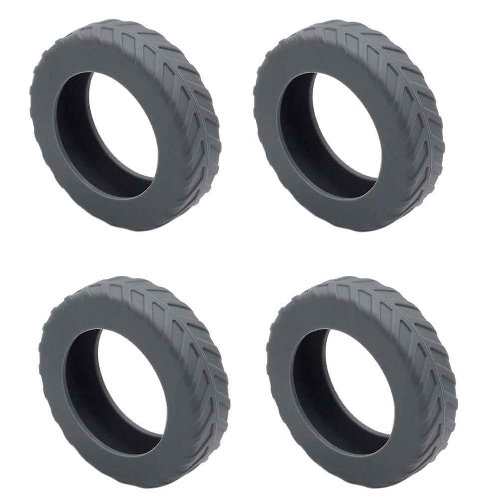 4Pc Luggage Wheels Protector Silicone Luggage Accessories Wheels Cover for Most Luggage Reduce Noise For Travel Luggage Suitcase