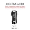 Car Key Case Cover for Porsche Panamera Cayenne 971 911 9YA Macan Boxster 3 Buttons Suede Car Remote Key Shell Fob Accessories