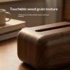 Wooden Pattern Tissue Box Minimalist Style Tissue Box Tabletop Tissue Box Tissue Paper Holder